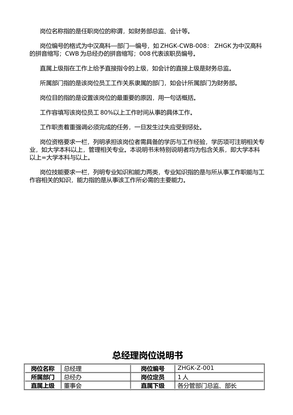 某智能科技有限公司岗位职责概述_第3页
