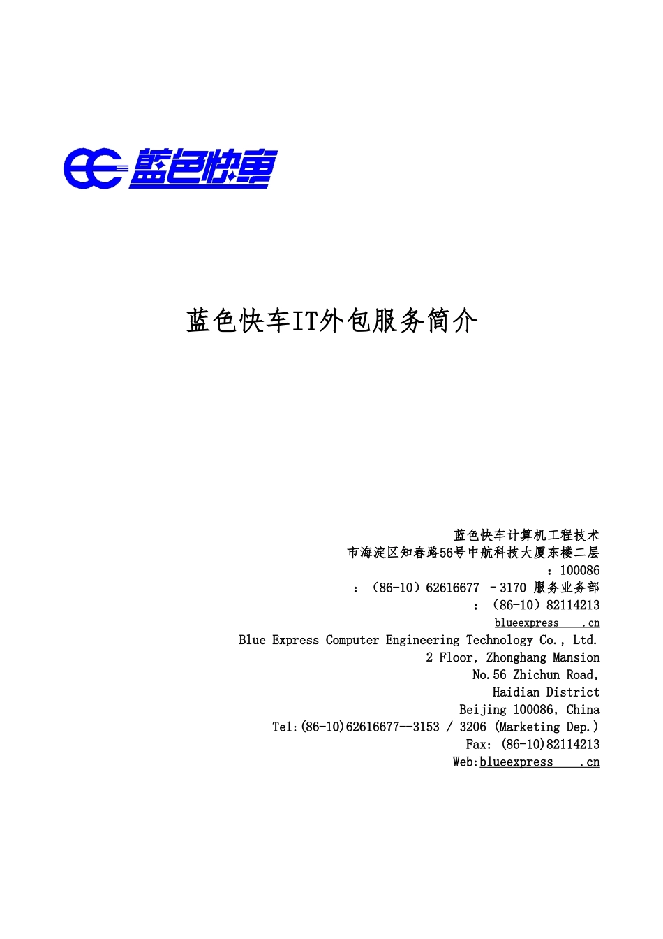 某有限公司IT外包服务简介_第1页