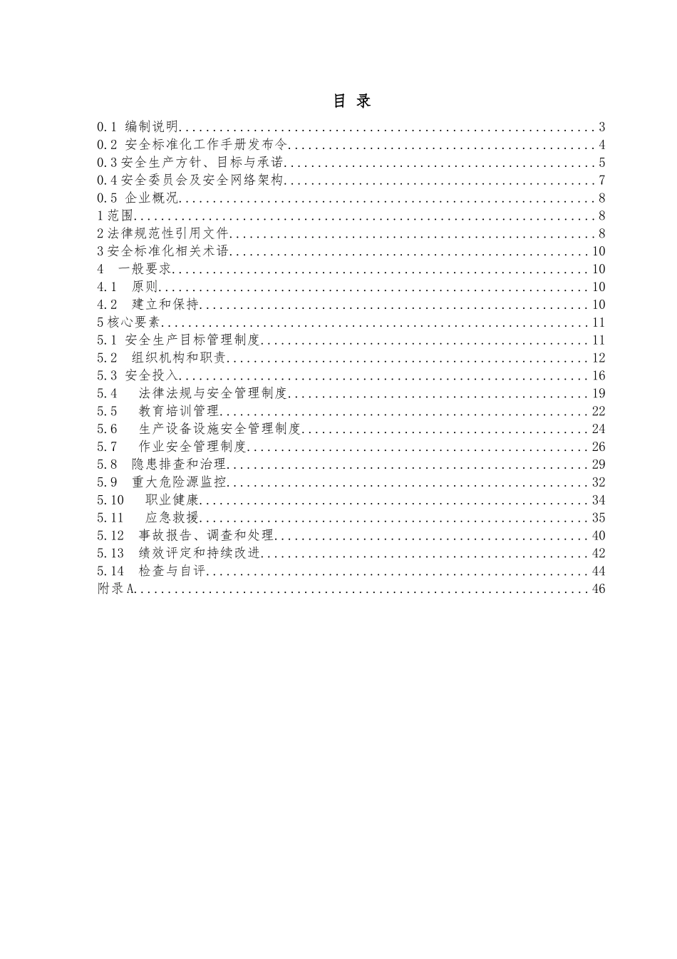 某某公司安全标准化工作手册_第2页