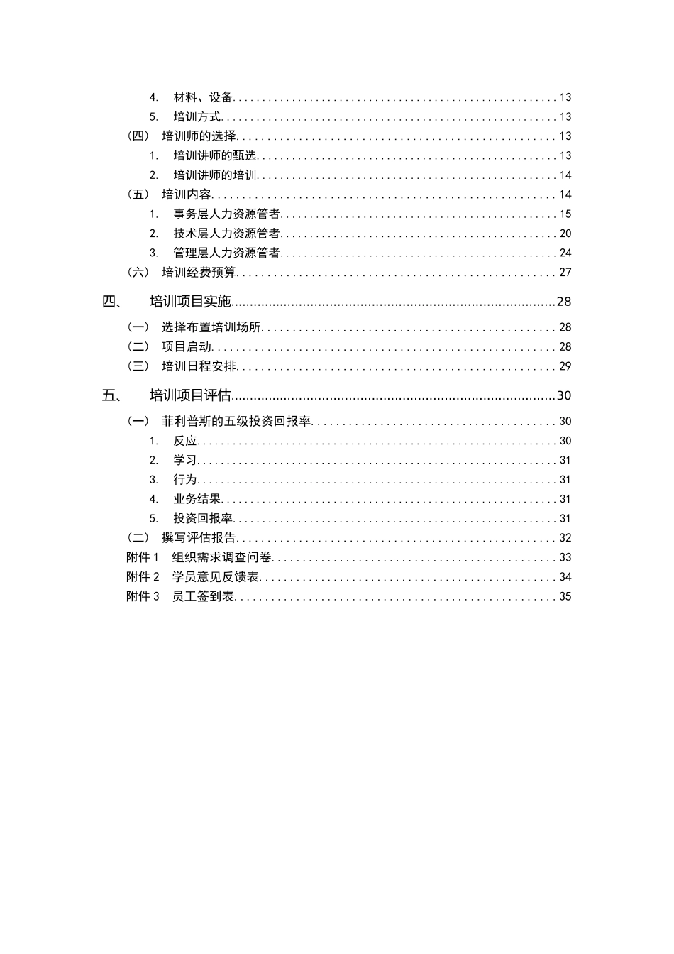 某某集团人力从业人员专业化教育培训方案_第3页