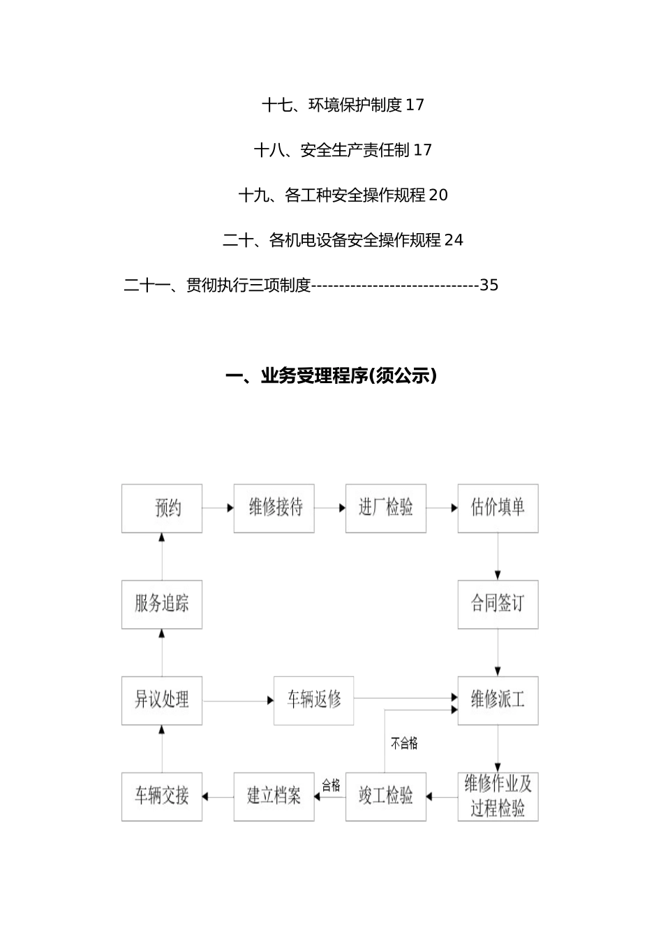 某汽车服务有限公司维修企业管理制度范本_第3页