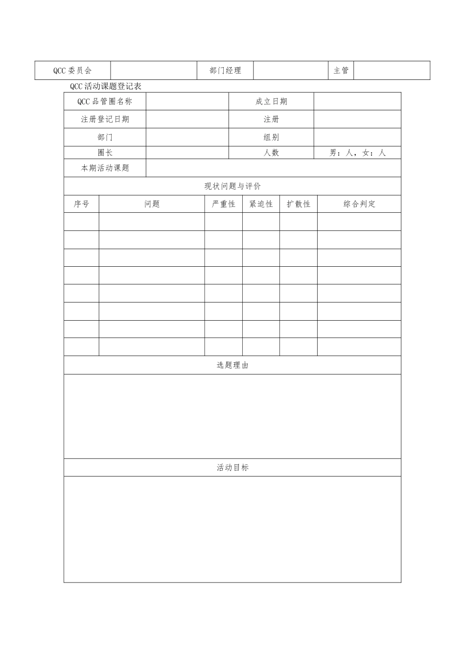 某电子公司QCC品管圈推行方案_第3页