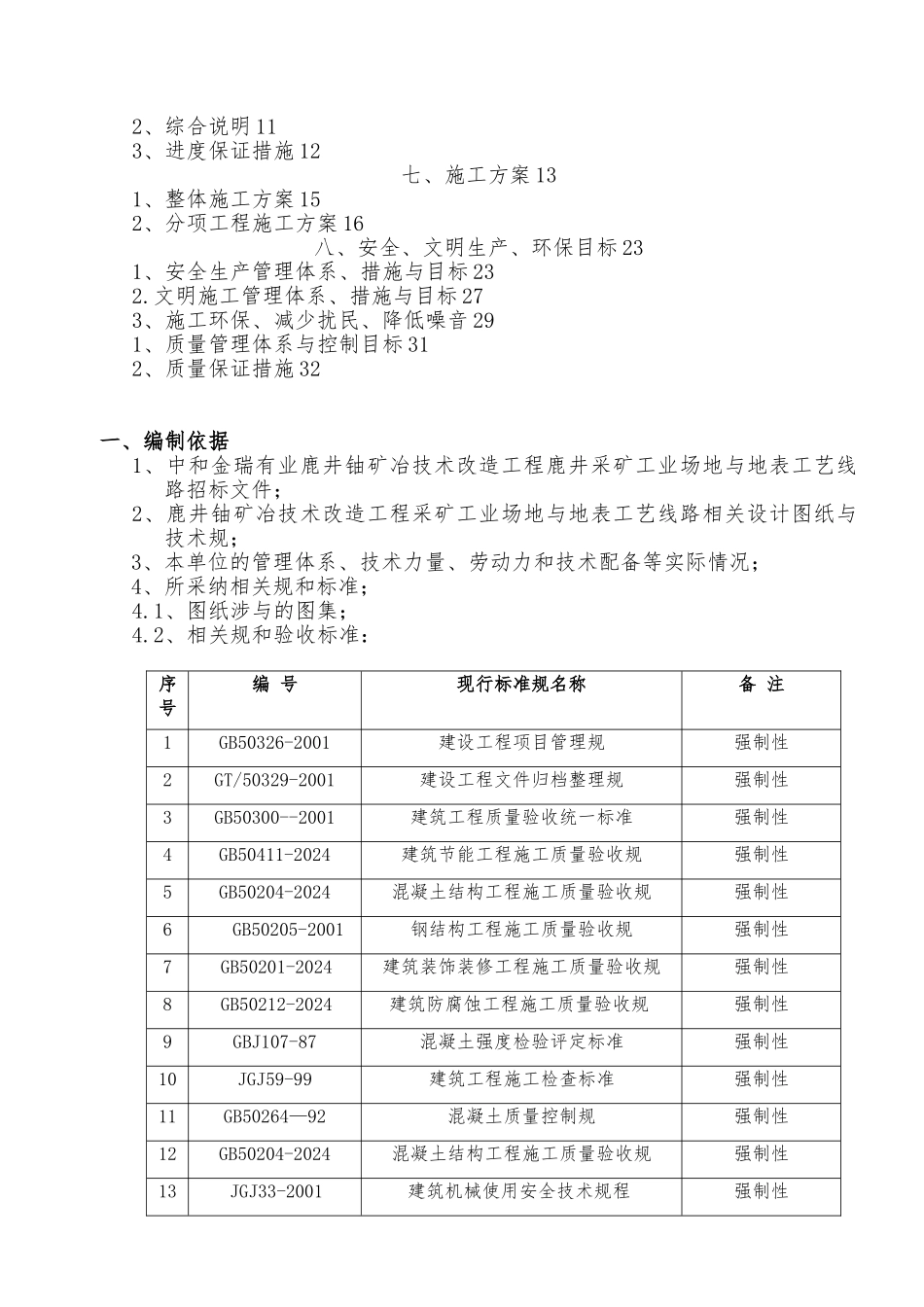 某矿井工业场地硬化工程施工设计方案_第2页