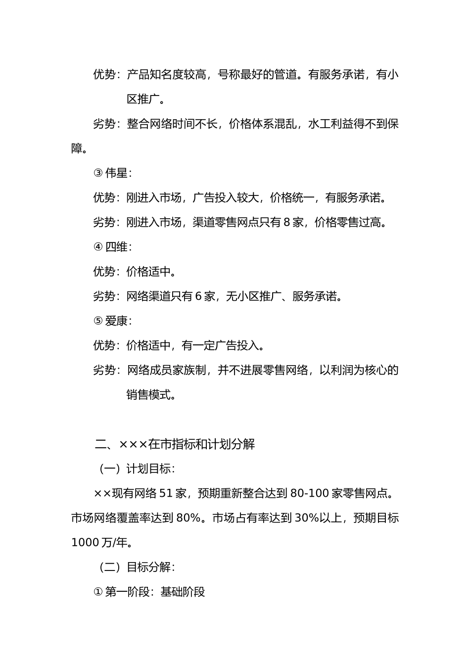 某管业分销市场操作方案_第2页