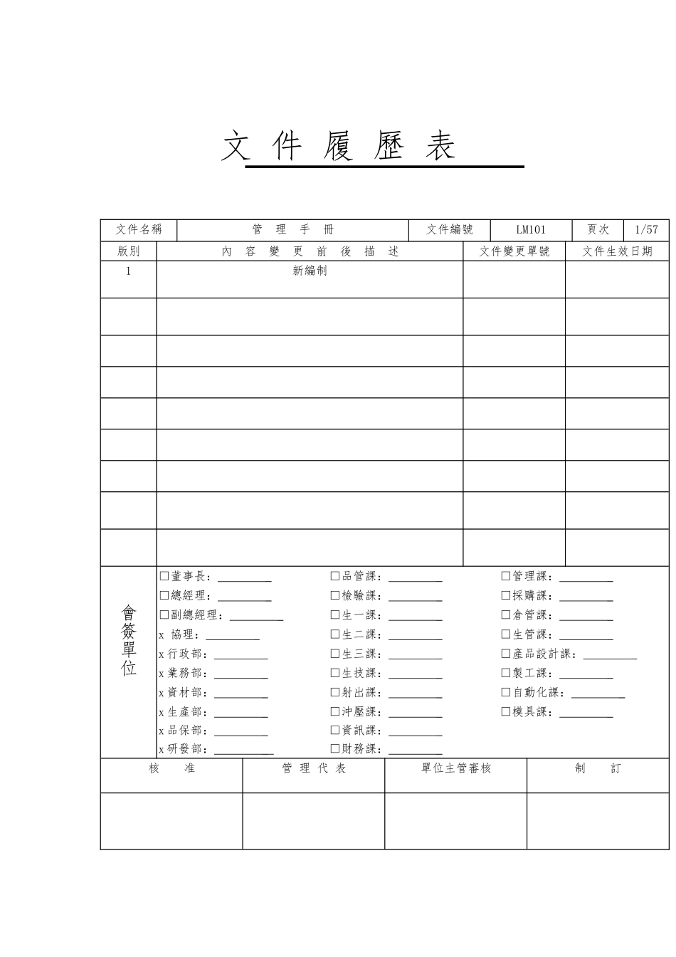 某精密工业有限公司质量环境管理手册_第3页