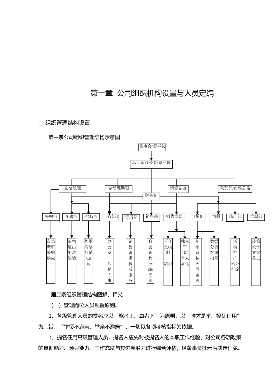 某茶业商贸有限公司管理手册范本_第3页