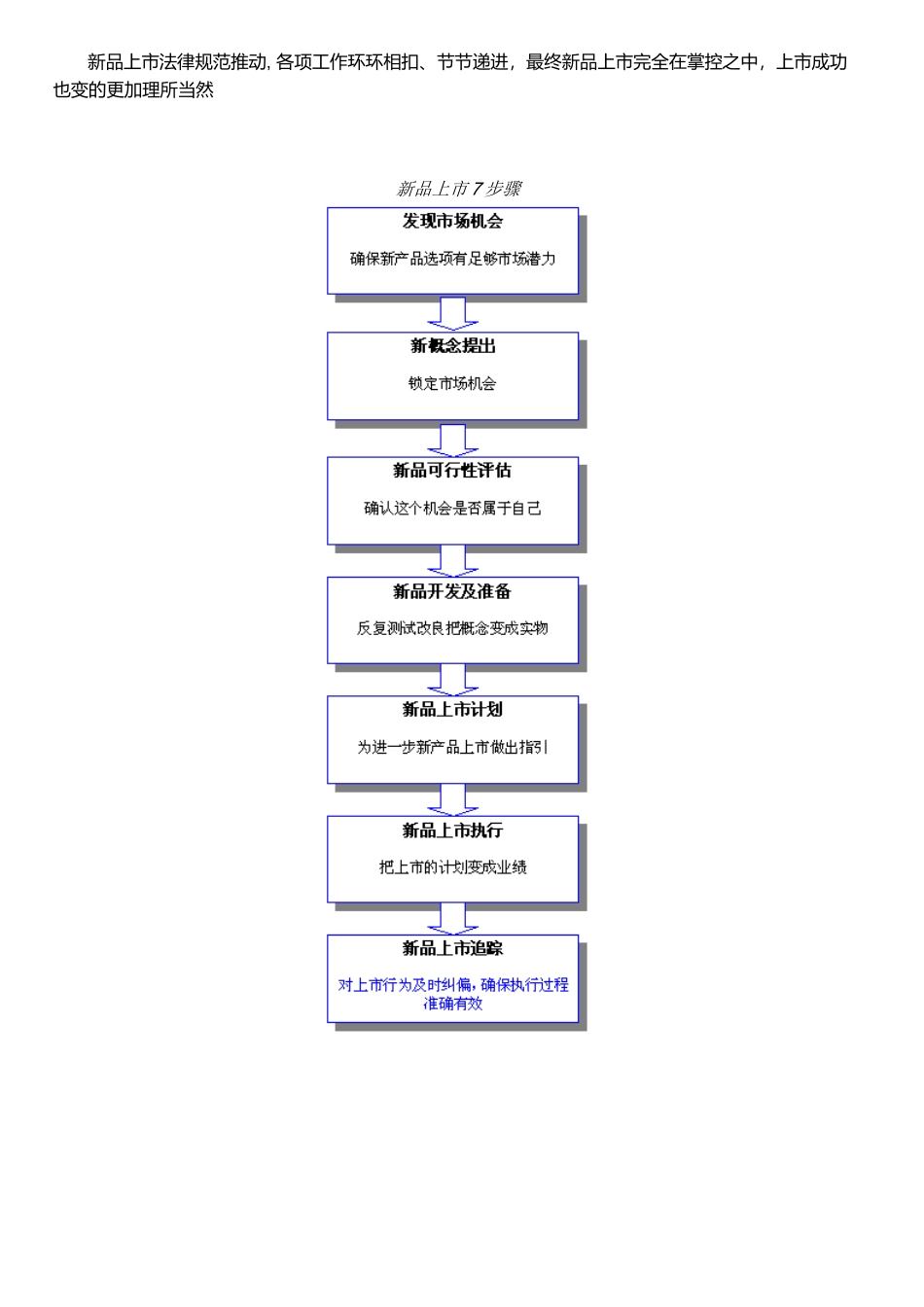 某著名企业集团-新产品上市步骤_第2页