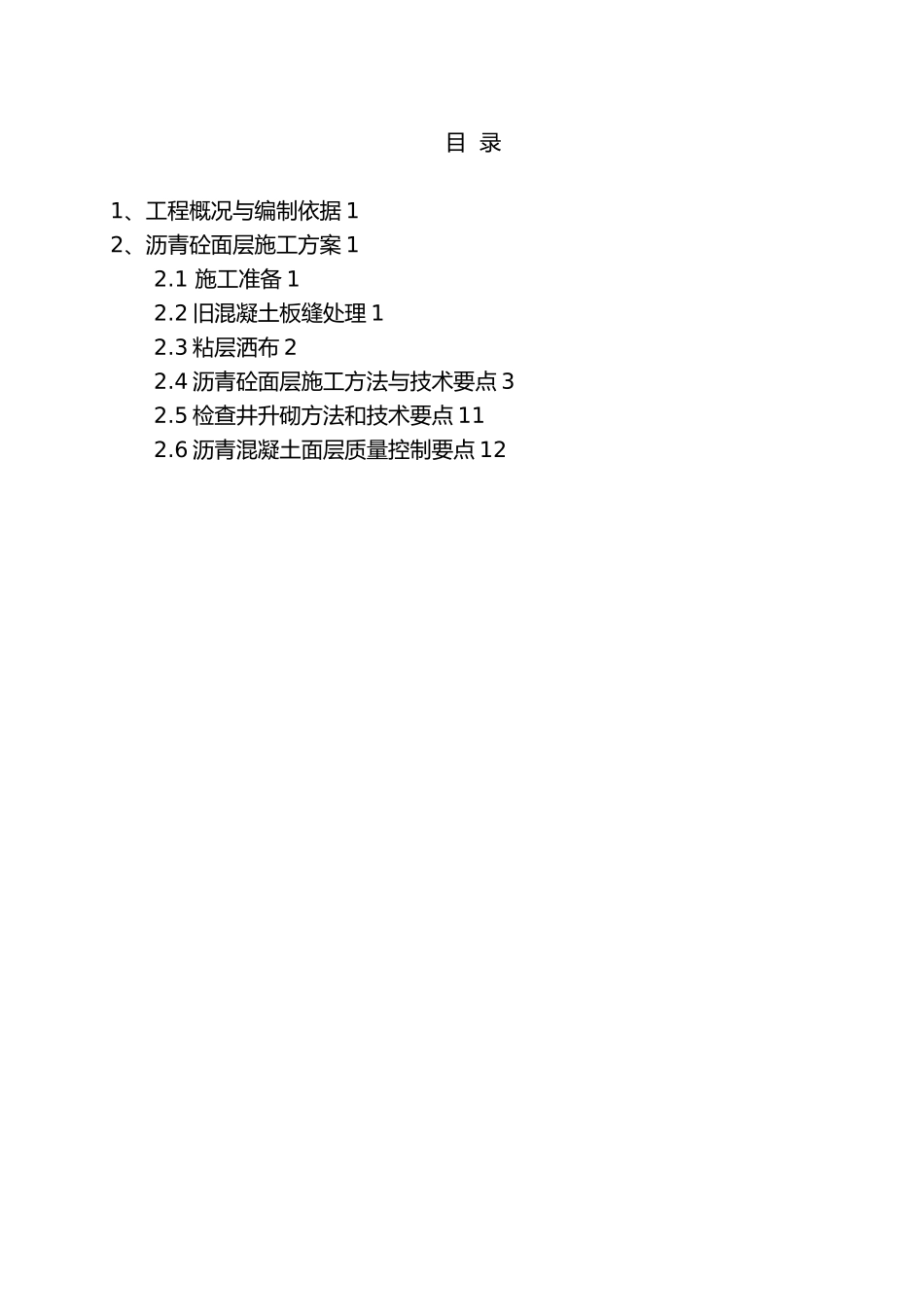 某道路改造刷黑专项工程施工设计方案_第2页