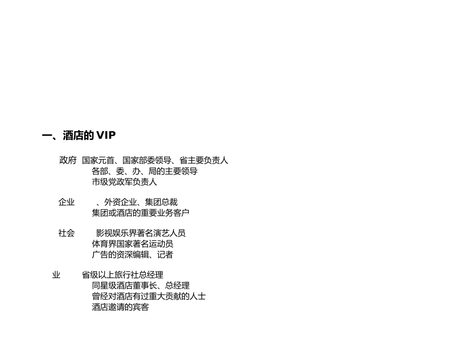 某酒店VIP客户接待标准流程规范标准_第2页