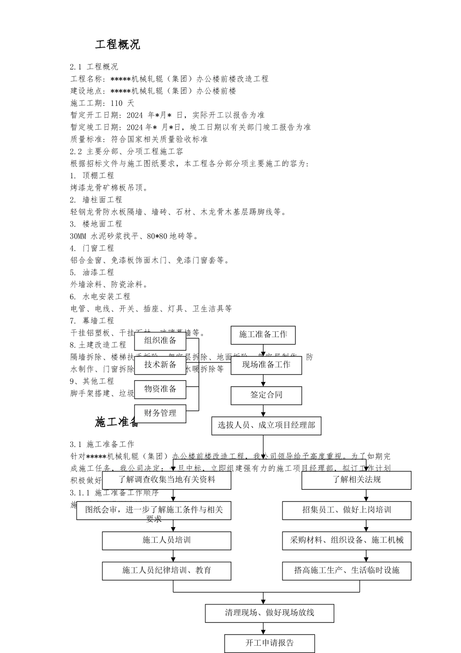 某集团办公楼改造工程施工设计方案_第3页