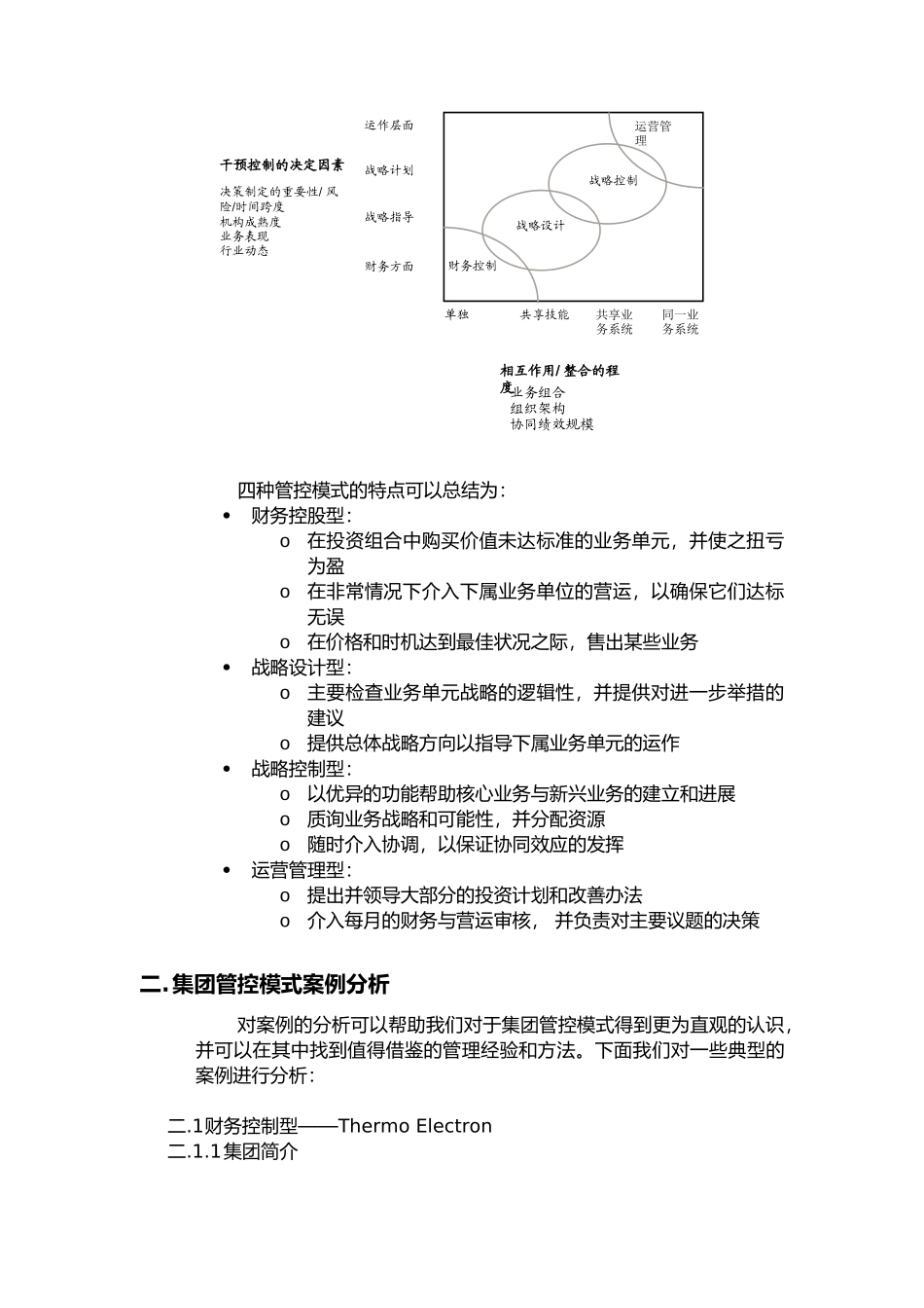 某集团管控模式的研究报告分析报告_第3页