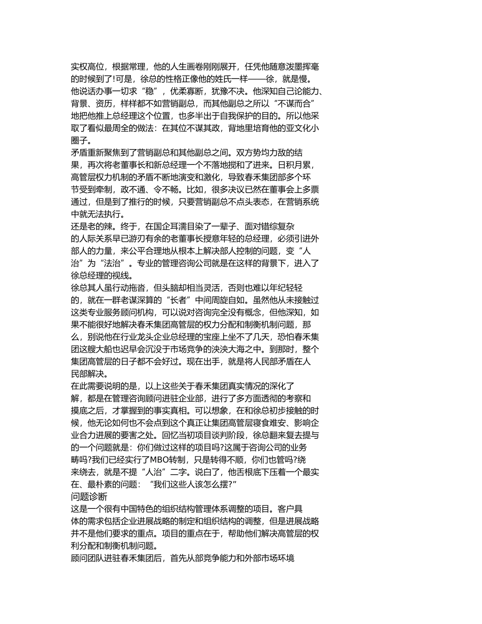 某集团组织管理体系咨询案例_第2页