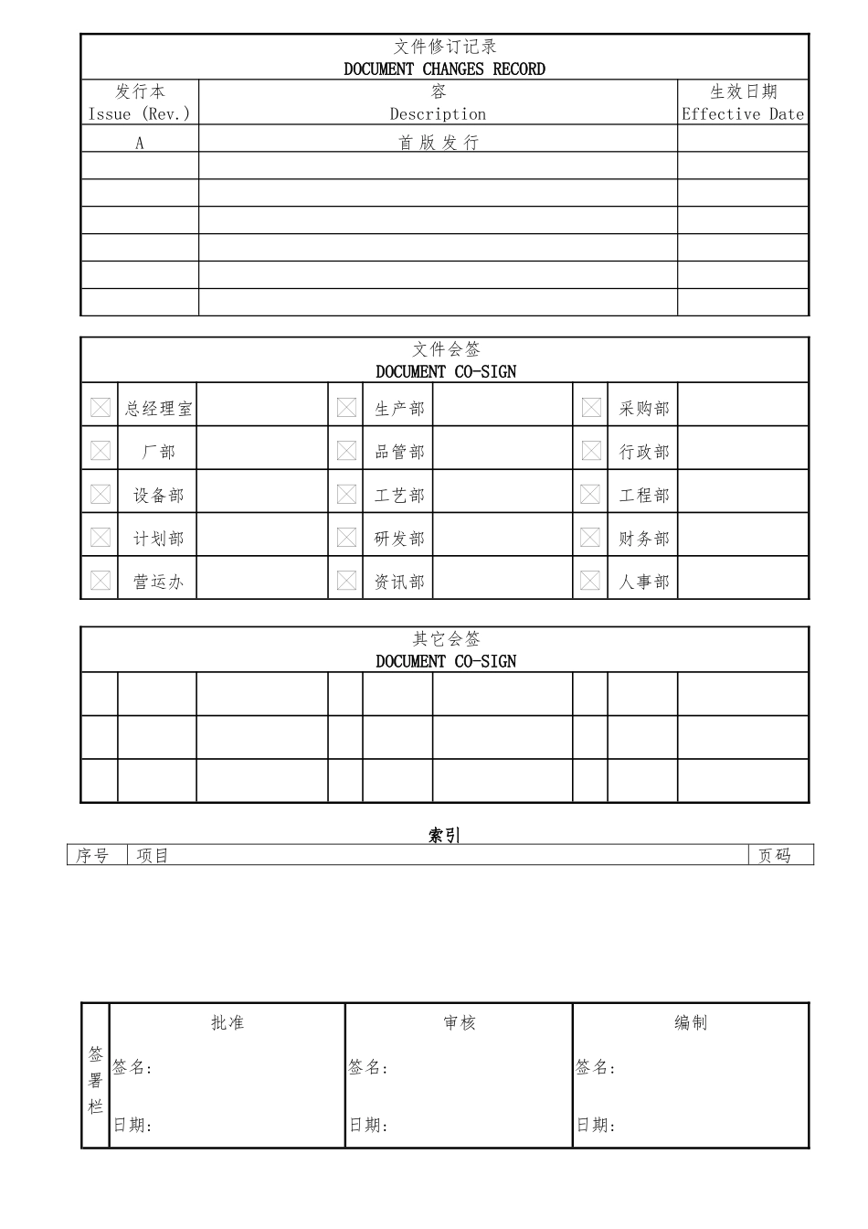 某集团质量管理手册的制订_第1页