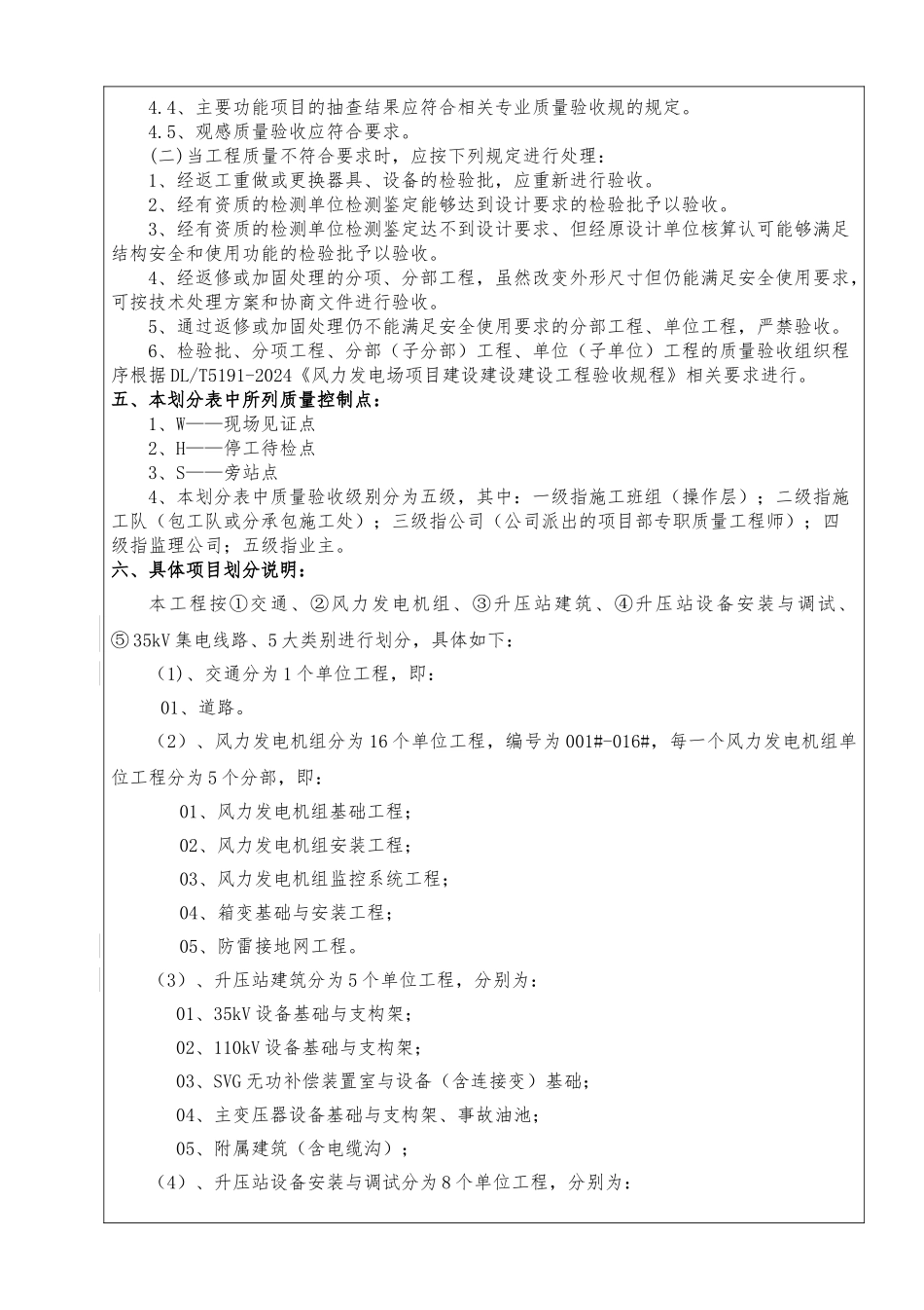 某项目质量验评总项目划分表_第3页