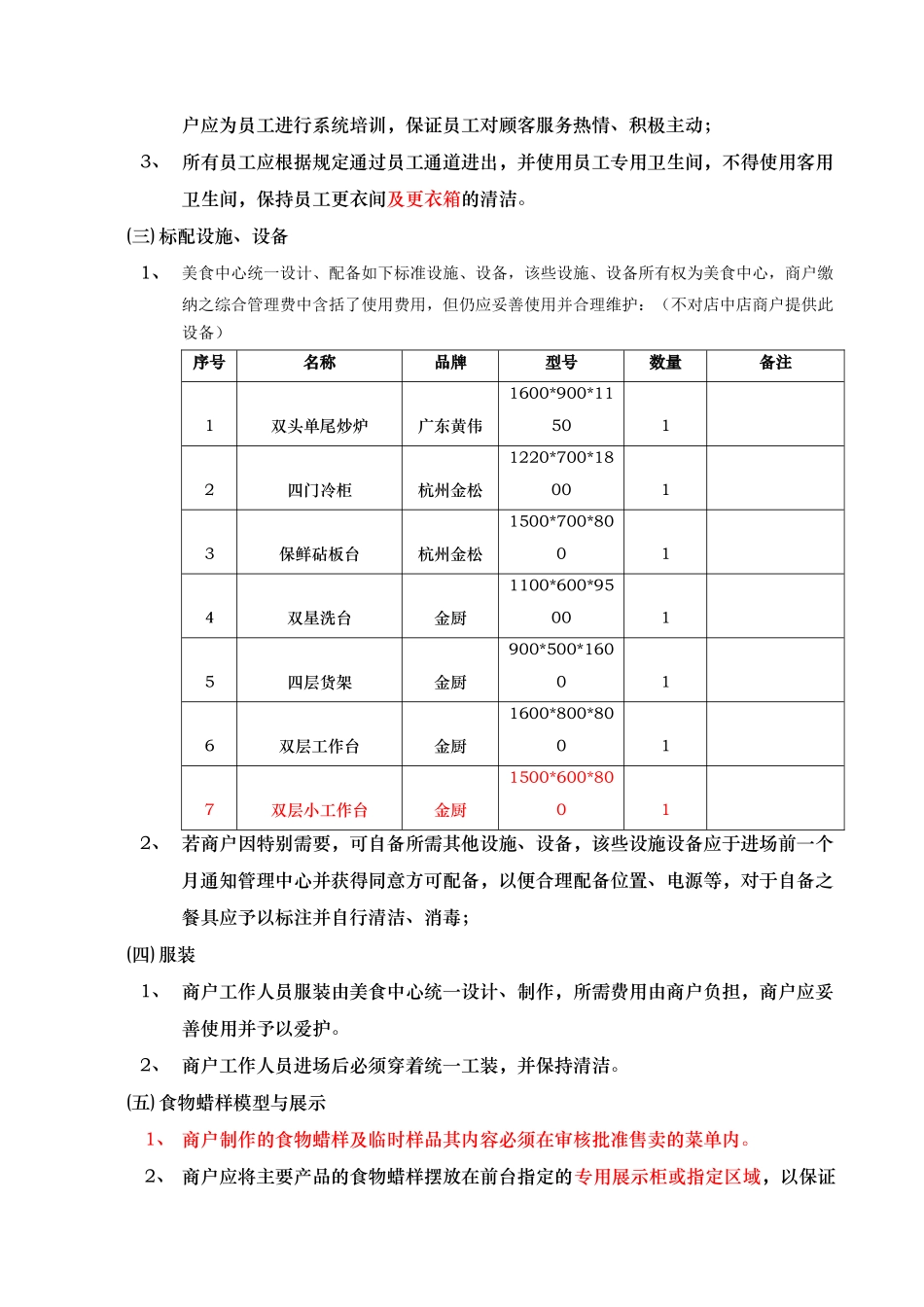 某餐饮中心运营管理手册范本_第3页