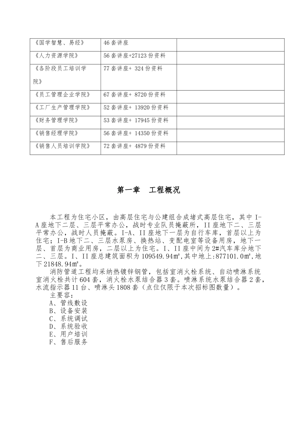 某高层住宅消防系统工程施工设计方案_第2页