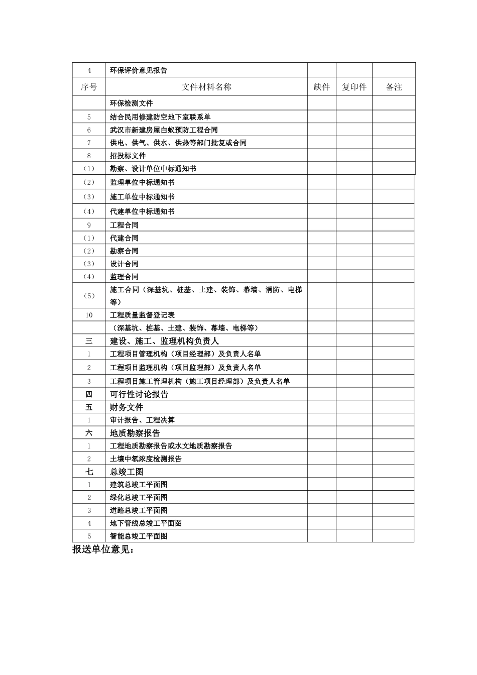 武汉市城建档案馆交档资料新顺序表_第2页