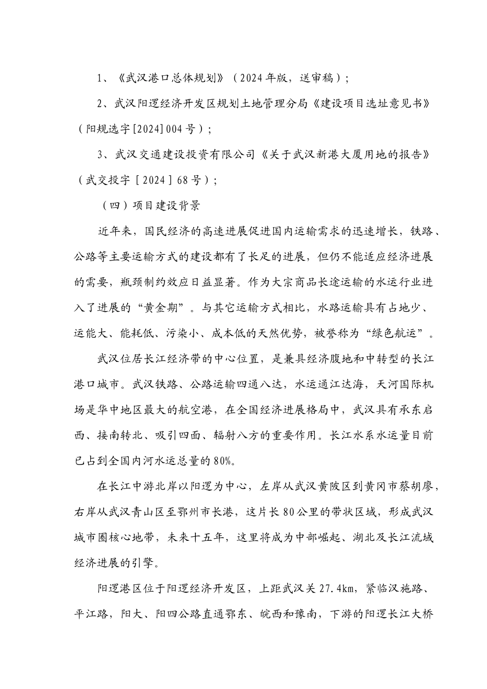 武汉某项目可行性研究报告_第2页