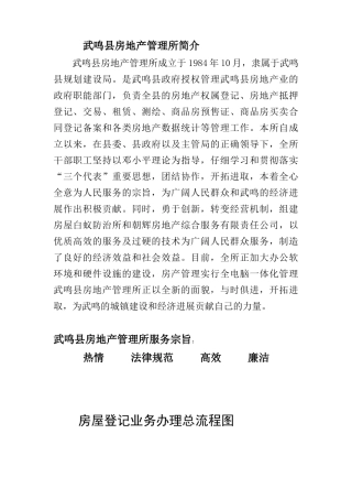 武鸣县业务办理流程图