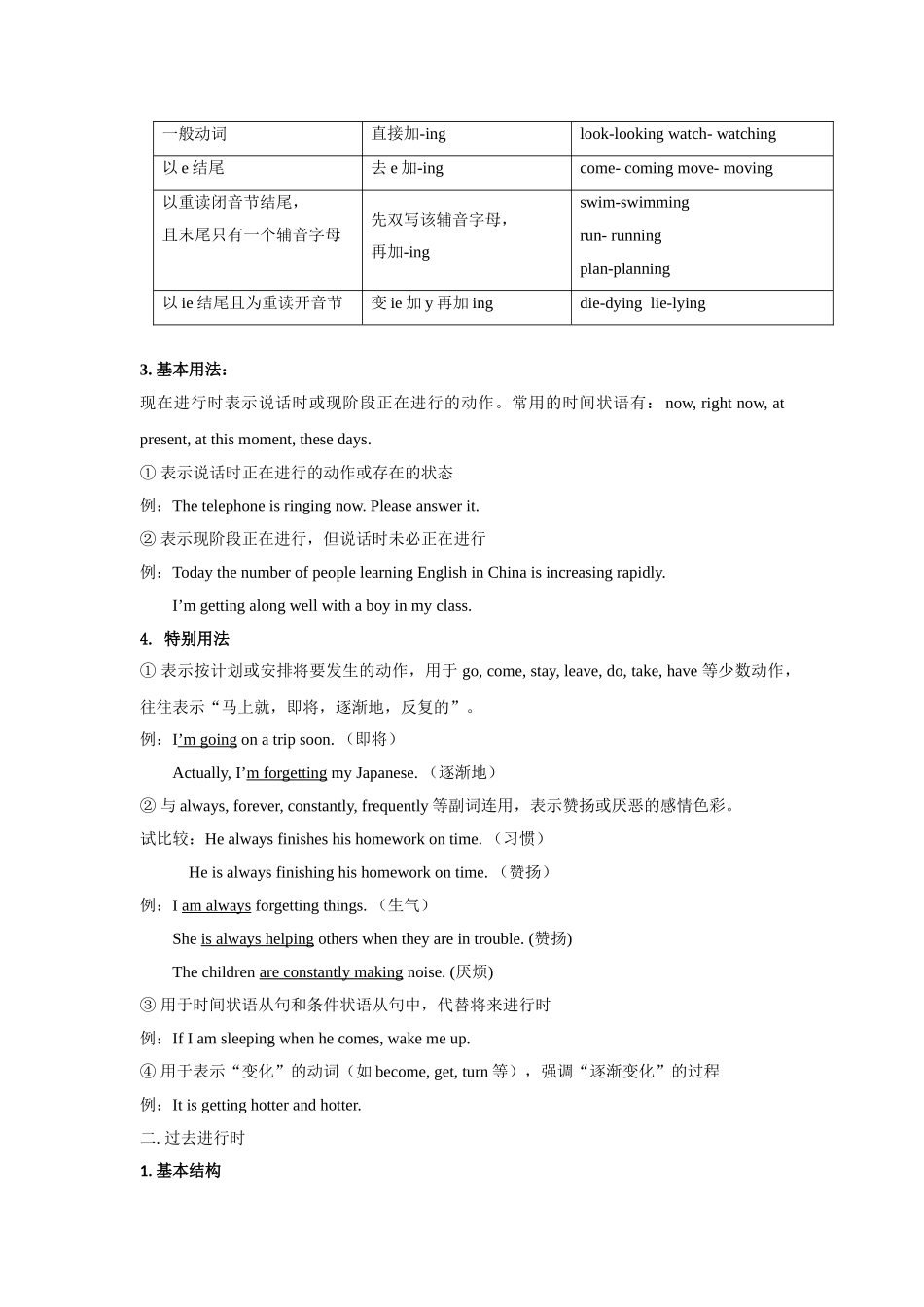 每周一练：动词的时态语态（二）_第2页