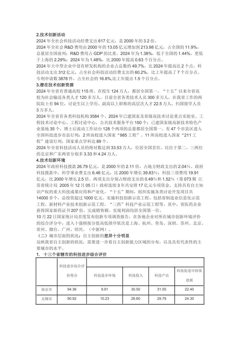 江苏自主创新的现状、特点及其发展趋势_第2页
