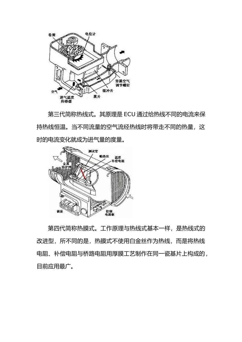 汽车维修技师论文之空气流量计_第2页