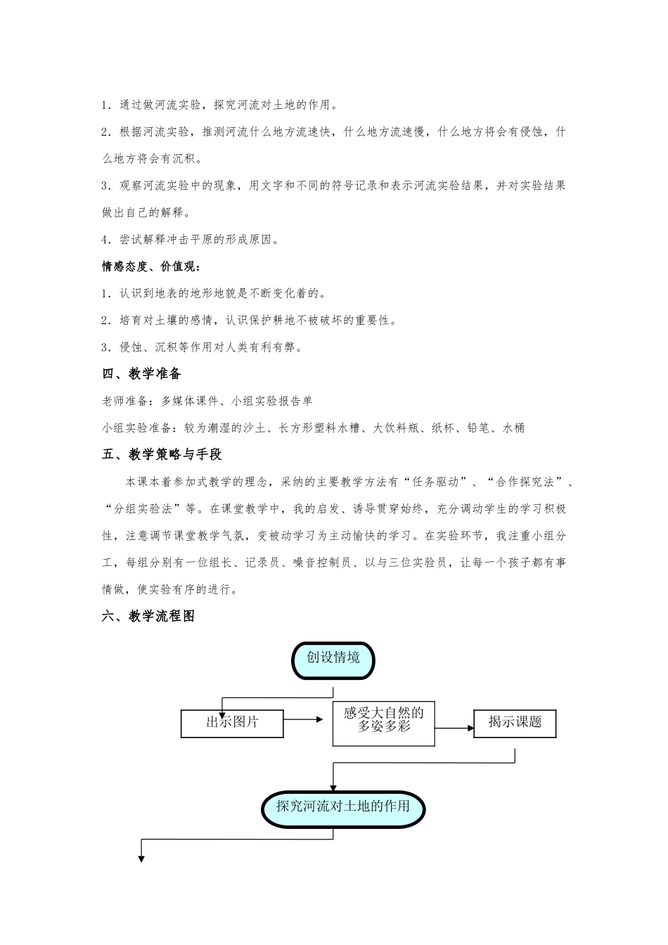 河流对土地的作用教学设计说明_第2页