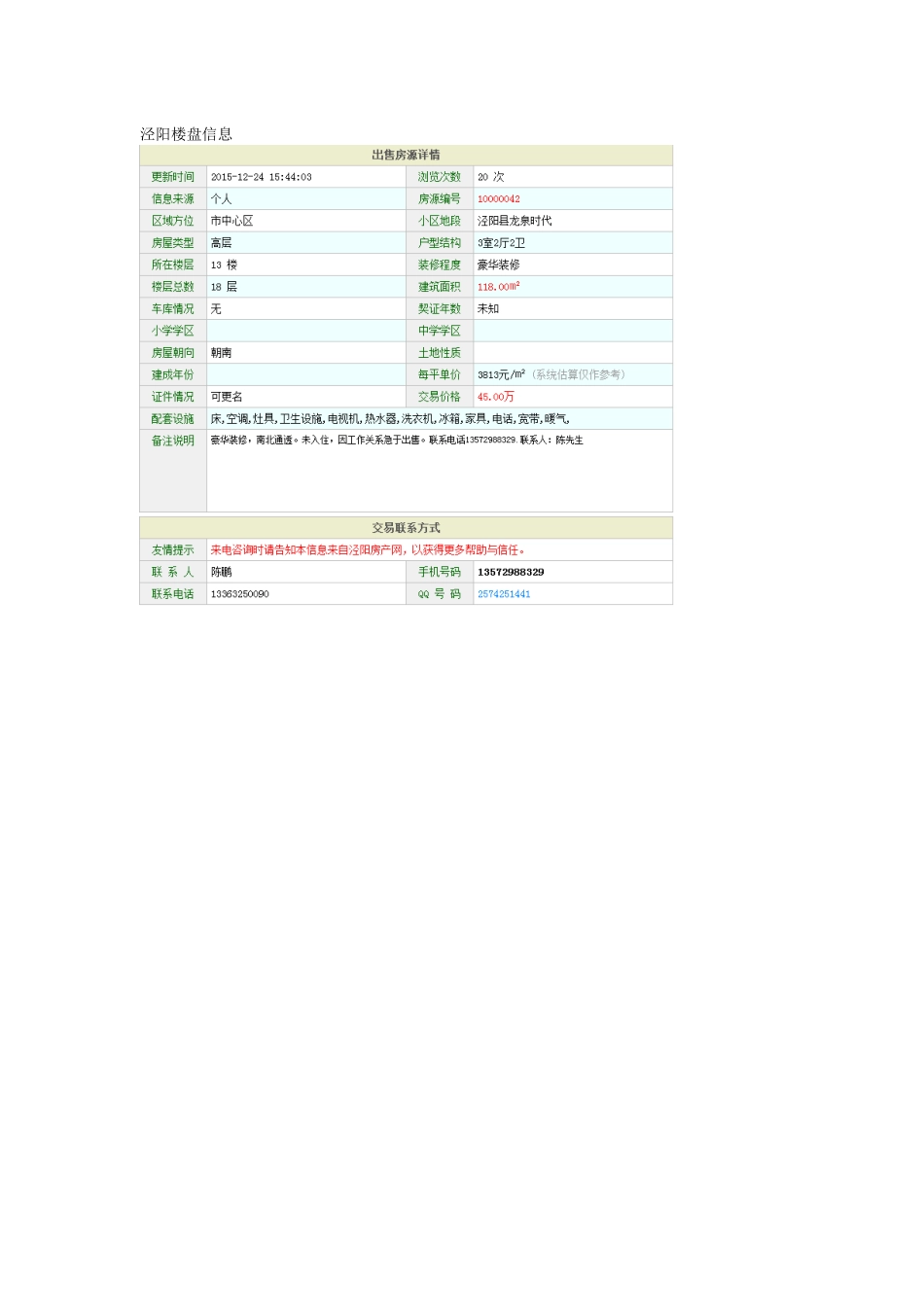 泾阳楼盘信息_第1页