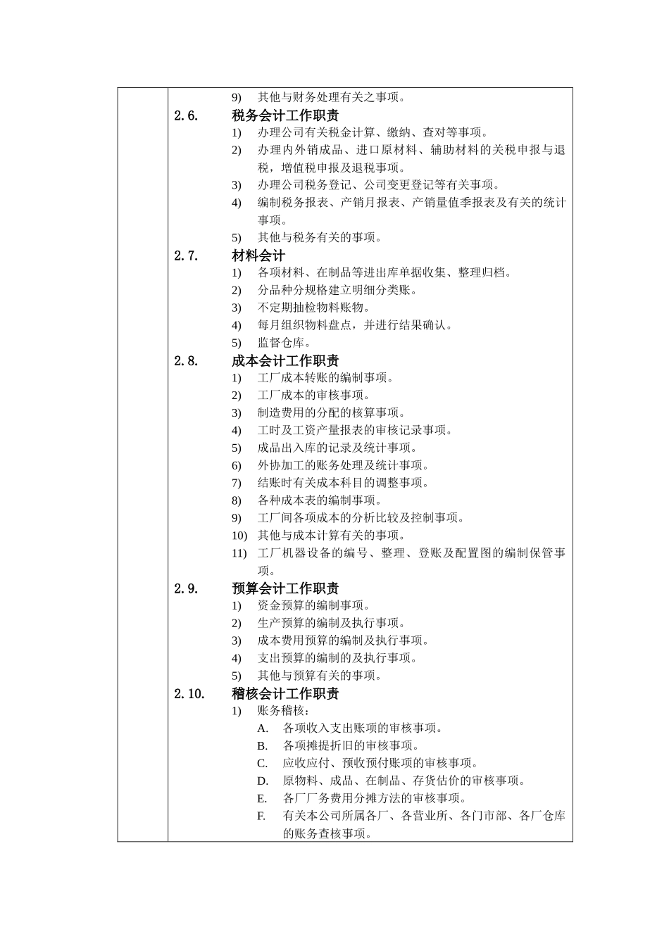 浙江精益电子财务部工作管理制度_第3页