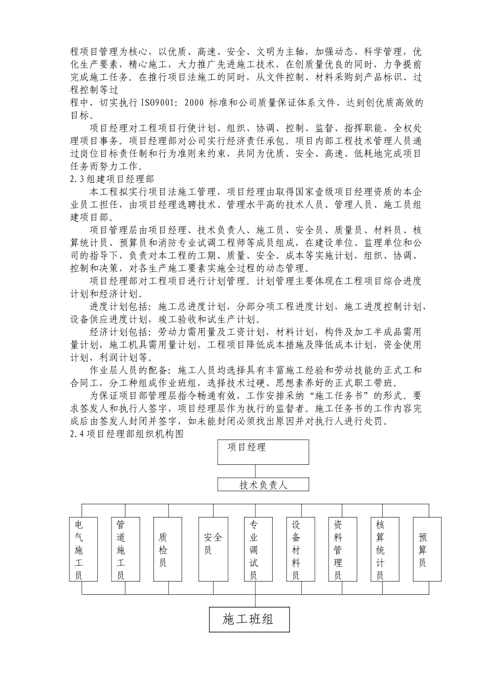 消防工程施工专项方案_第2页