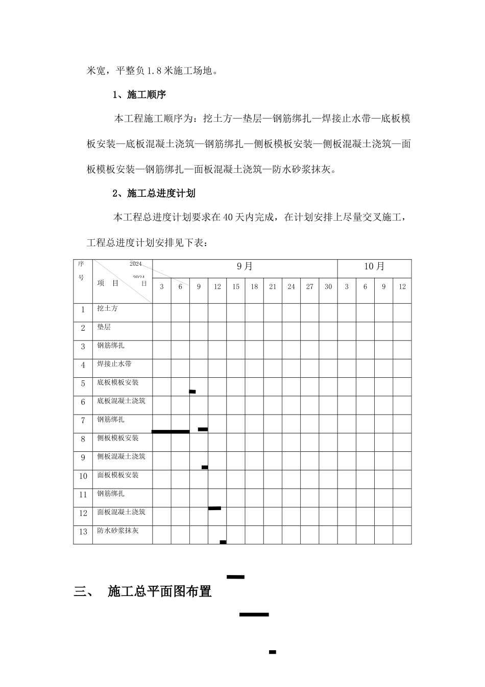 消防水池工程施工方案_第3页