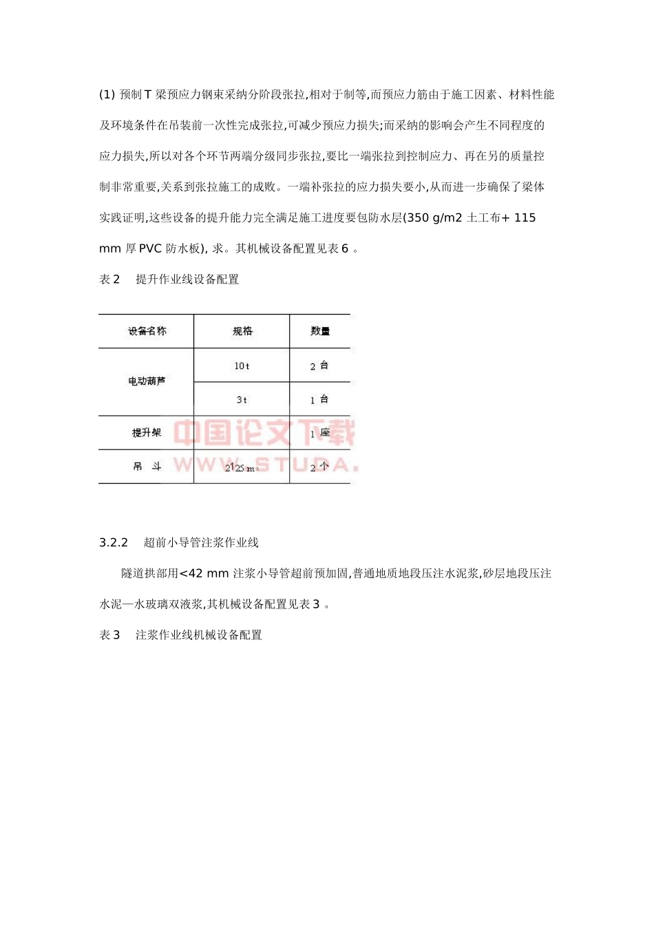 深圳地铁暗挖隧道施工与机械配置分析_第3页