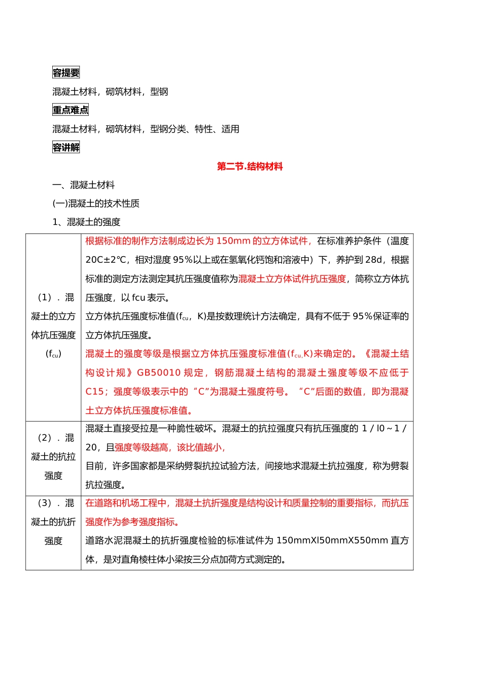 混凝土材料简要的介绍_第2页