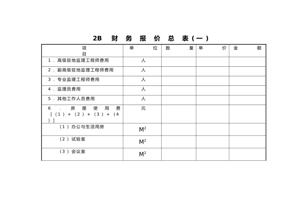 湖南省某高速公路施工财务建议书标准格式_第3页