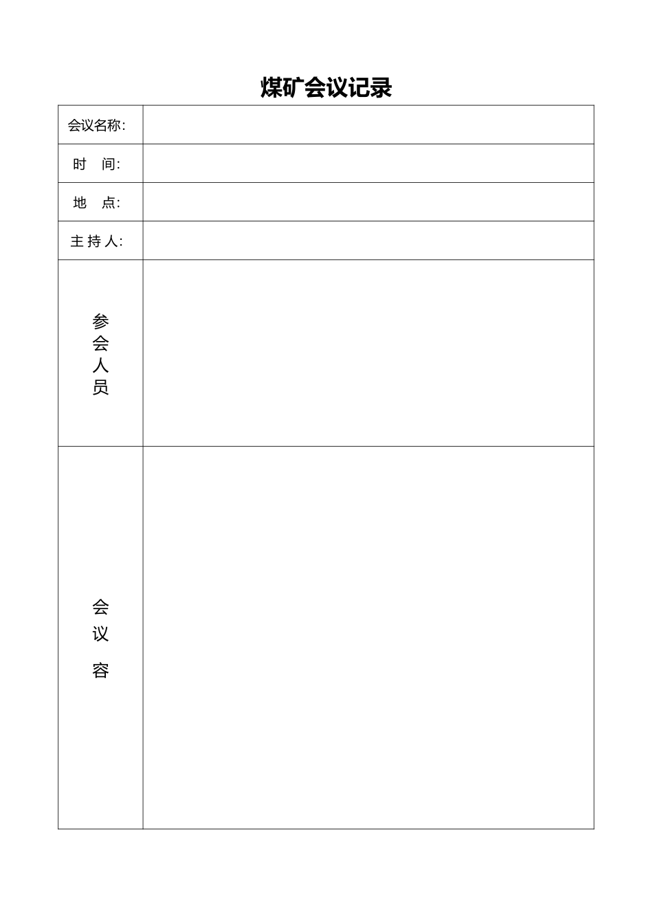 煤矿各专业非常实用的台账_第2页