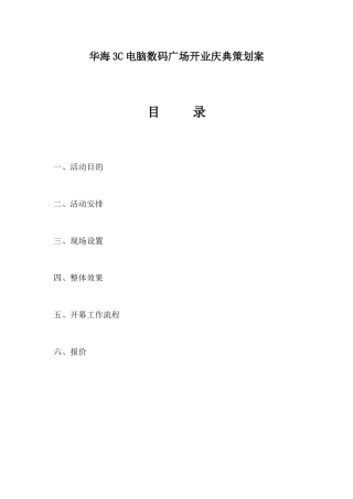 燕莎电子产品开业庆典