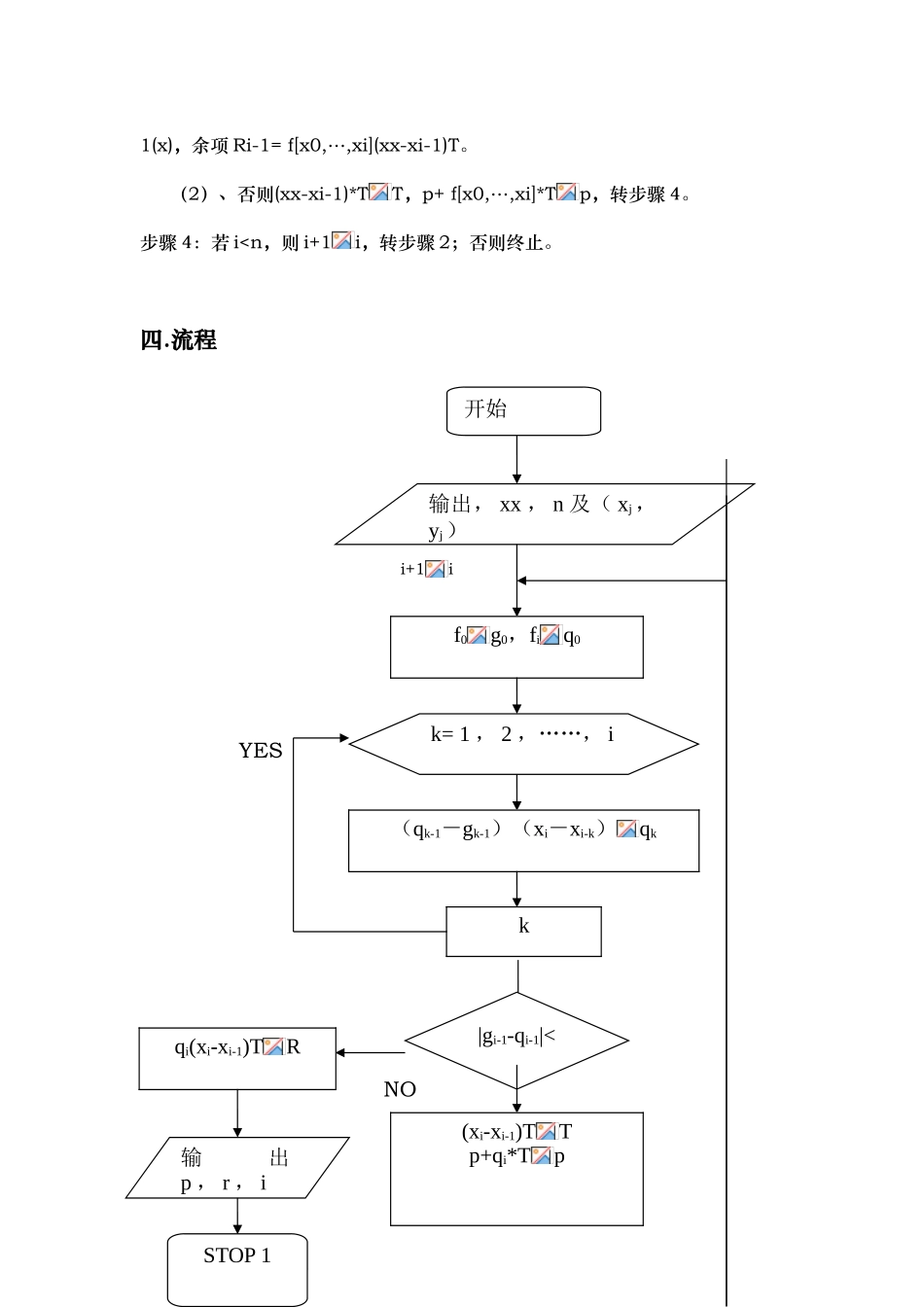 牛顿插值法的分析与应用_第3页