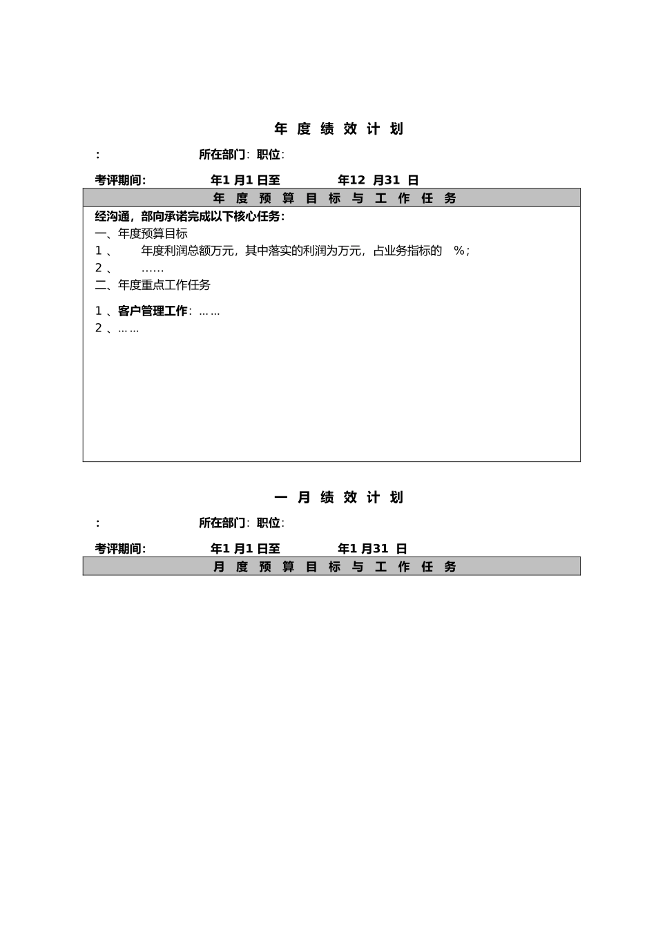 物流绩效管理手册范本_第3页