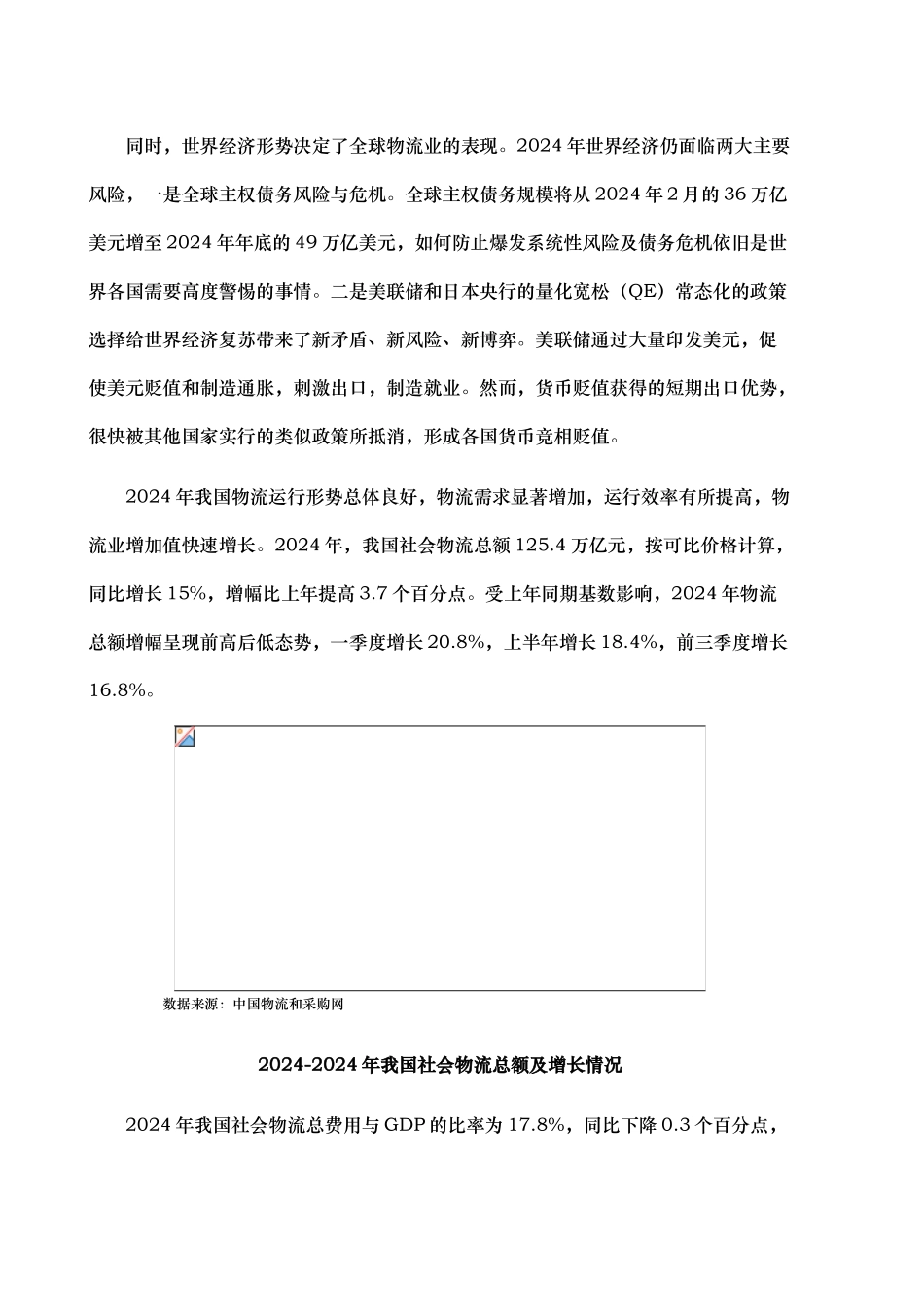 物流行业风险分析报告文案_第2页