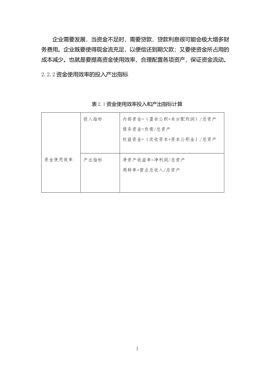 房地产行业去杠杆对企业资金使用效率的影响论文设计_第3页
