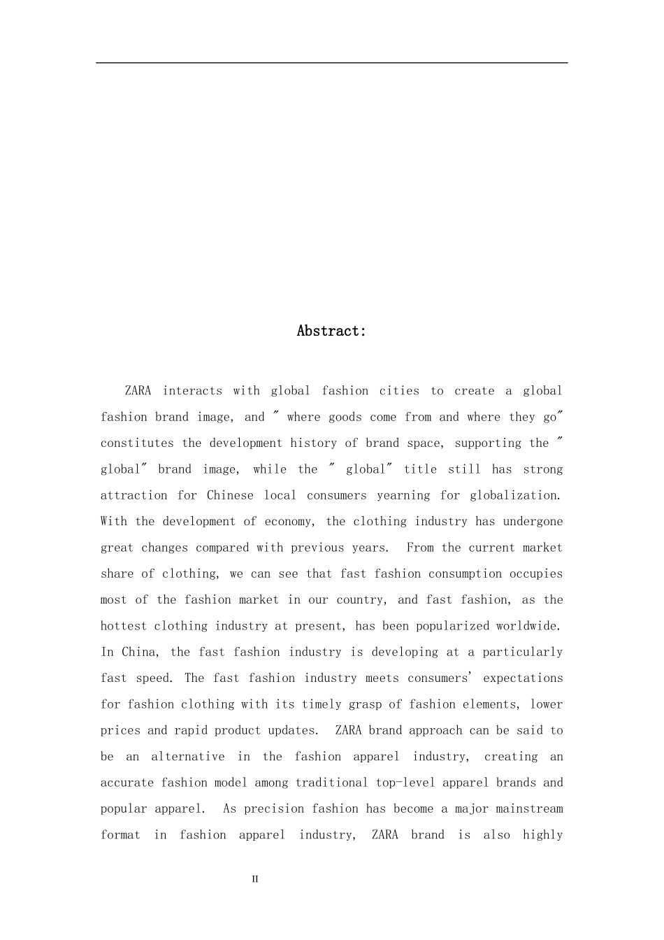 工商管理专业 浅析ZARA生产运营探索之路_第2页