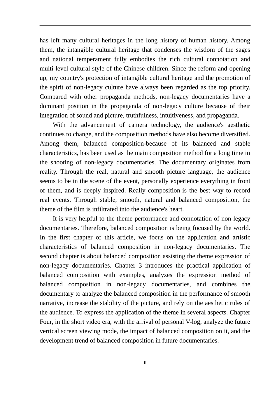 播音主持专业 -均衡构图在非遗题材纪录片中的应用_第3页