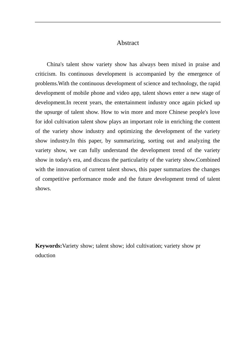 播音主持专业-论我国综艺节目形态变化与创新研究——以选秀类节目为例_第3页