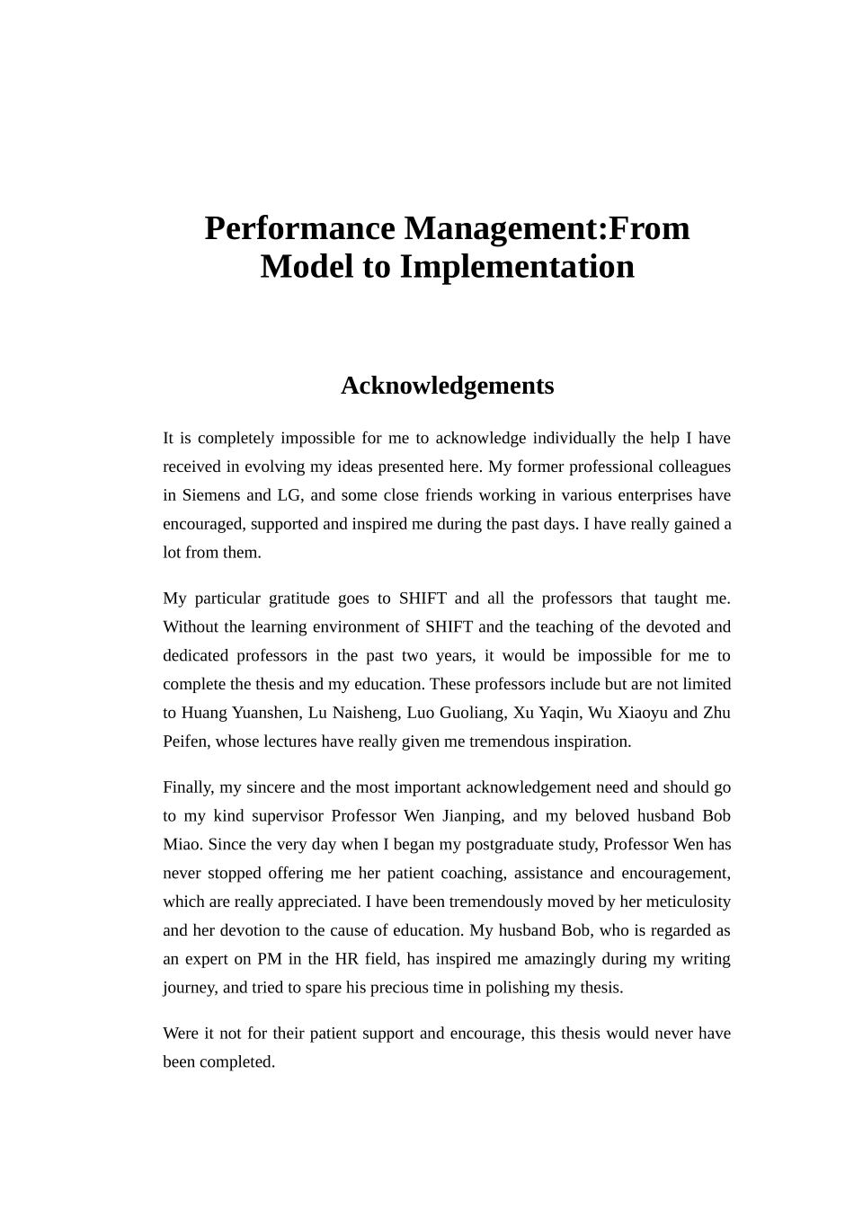 Performance ManagementFrom Model to Implementation_第1页