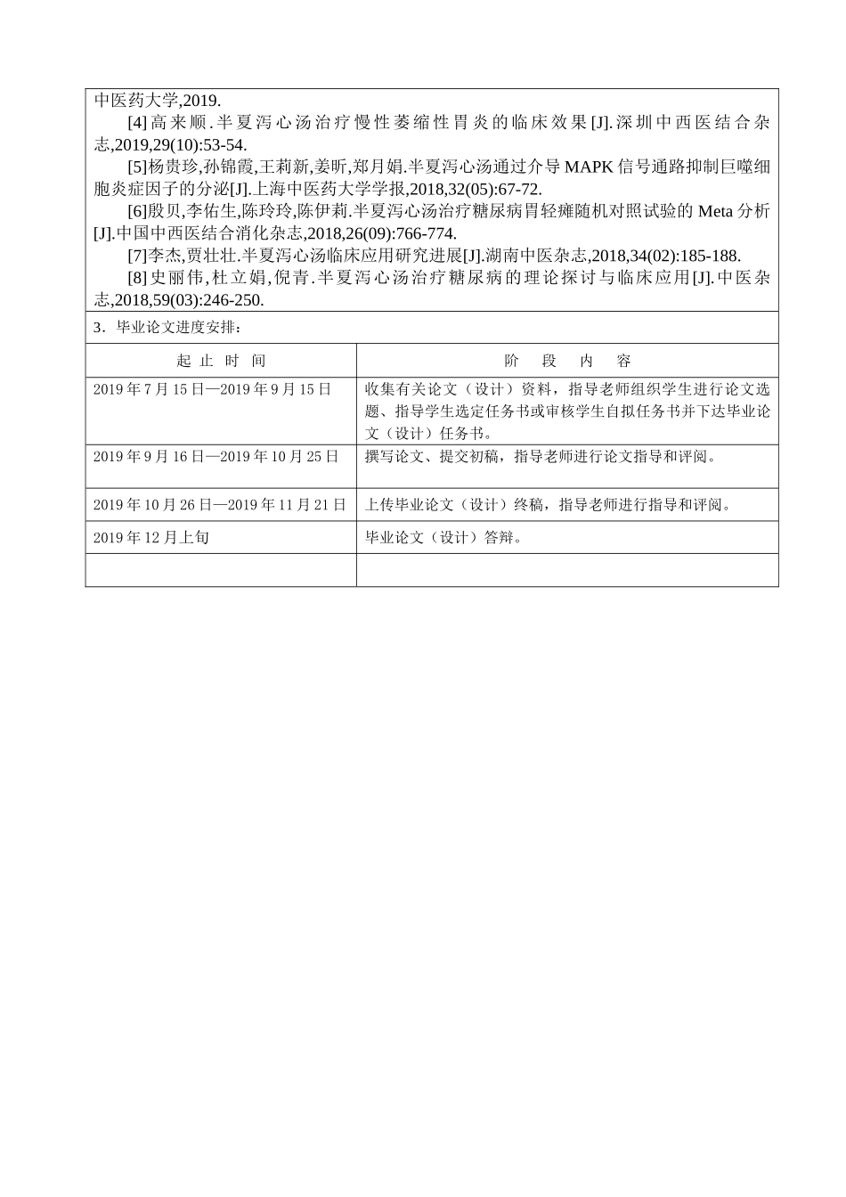 半夏泻心汤的工艺改进及药任务书_第2页