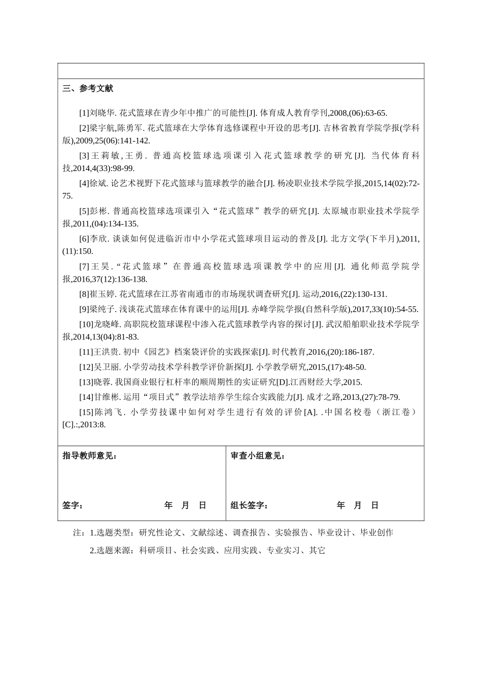 高中校本课程引入花式篮球教学的必要性分析开题报告_第3页