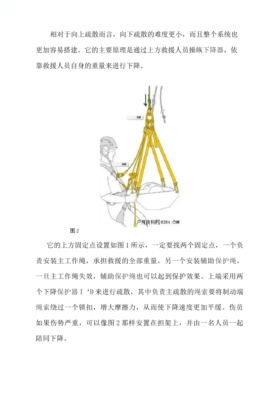 户外绳索技术救援使用图解_第2页