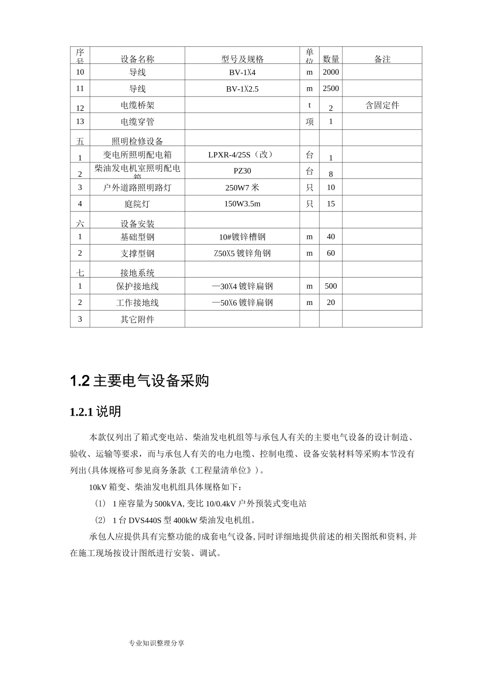 10KV箱式变电站___技术参数_第2页