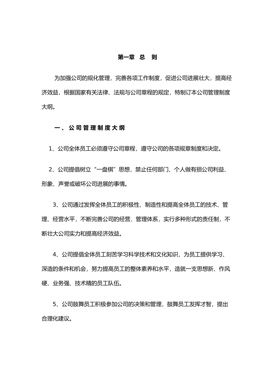 生产企业公司管理制度大全_第3页