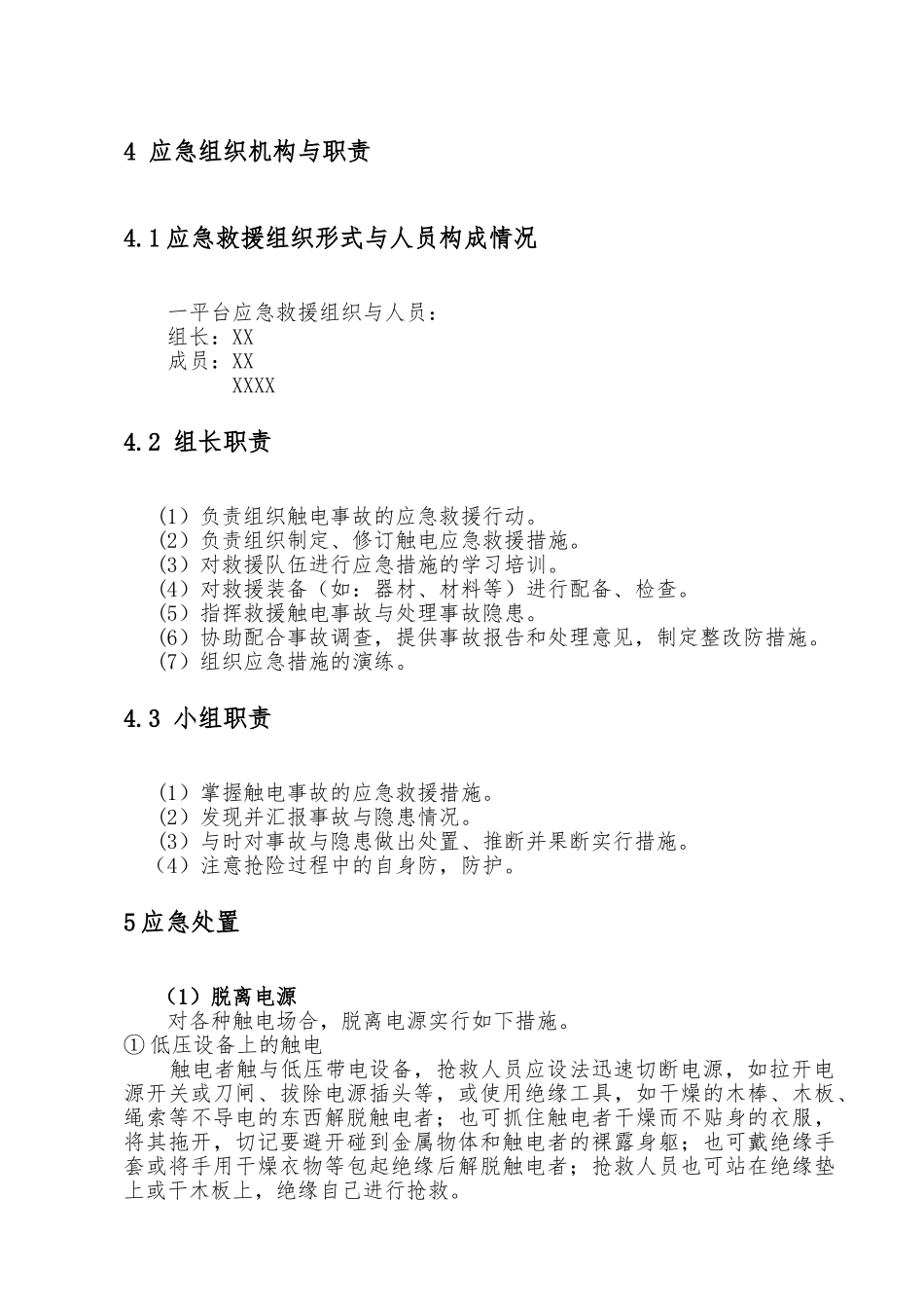 生产安全事故应急处置方案_第2页